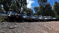 19-Convoy lines up at McMillans Lookout